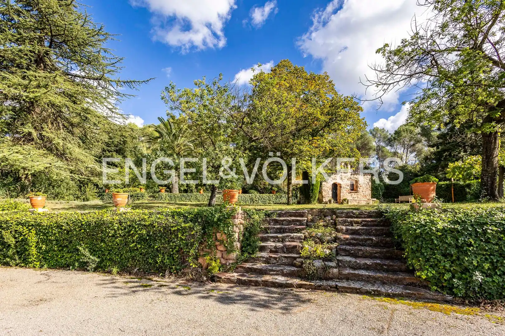 Jardí de Finca rústica en venda en Bigues i Riells del Fai amb Calefacció, Jardí privat i Terrassa