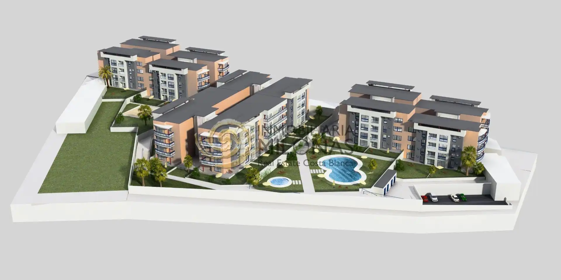 Vista exterior de Apartamento en venta en Villajoyosa / La Vila Joiosa con Calefacción, Jardín privado y Terraza
