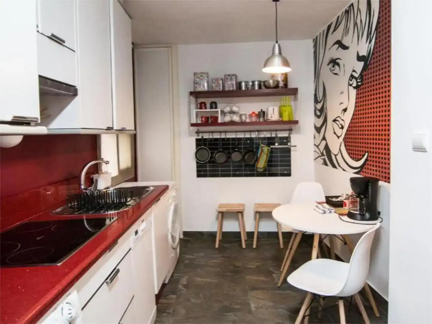 Cocina de Apartamento de alquiler en Casco Antiguo