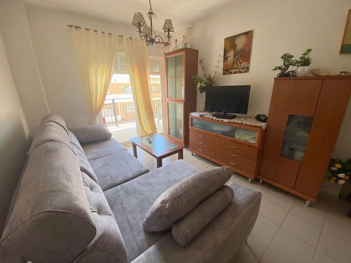 Living room of Apartments for rent in La Antilla  with Air Conditioner and Terrace