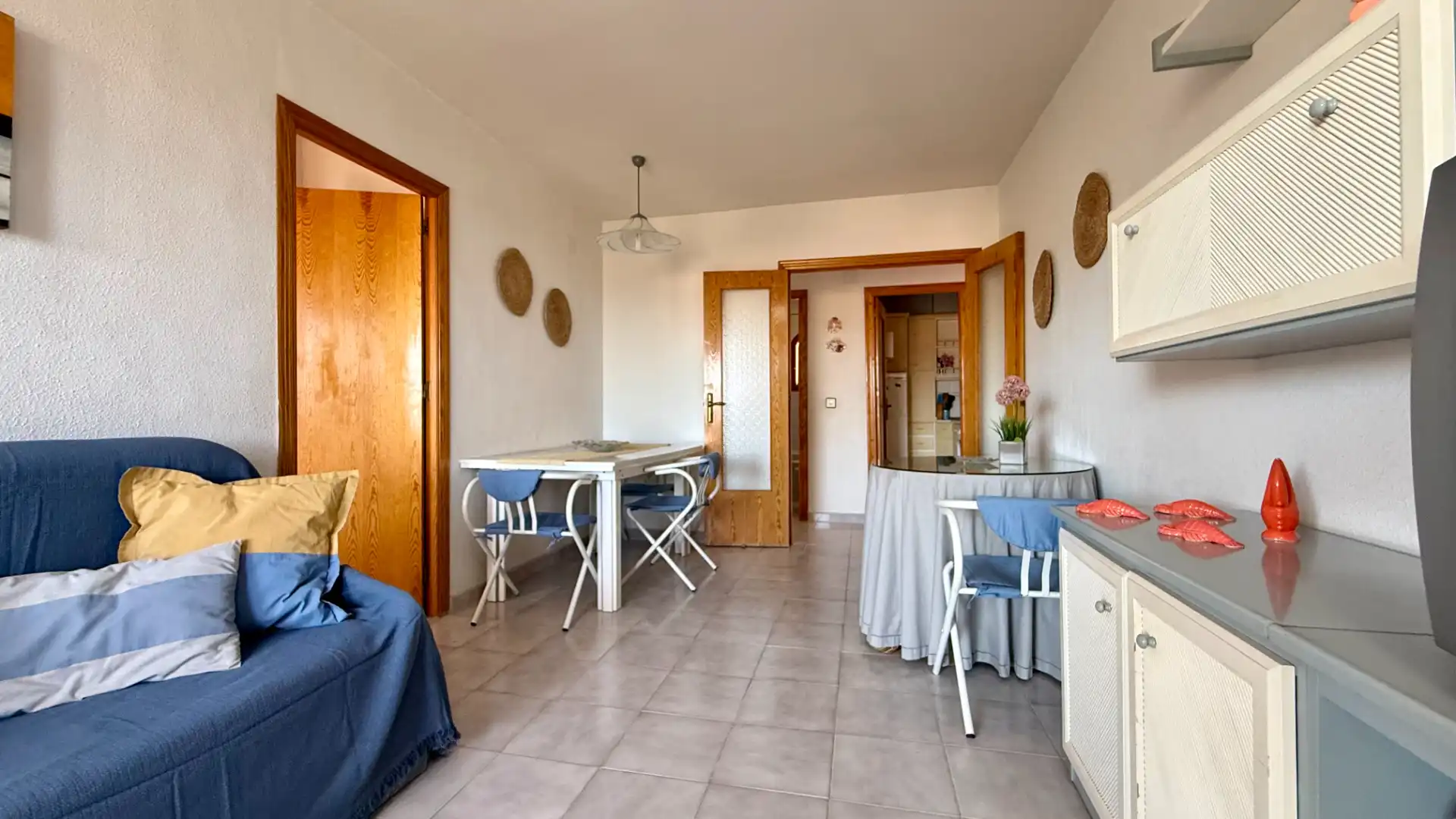 Esszimmer von Wohnung zum Verkauf in Mazarrón mit Abstellraum, Möbliert und Balkon