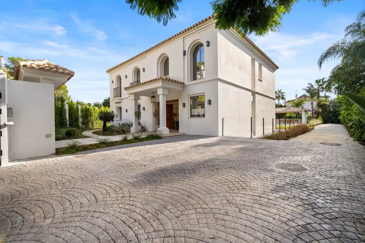 Exterior view of Detached homes for sale in Benahavís  with Terrace