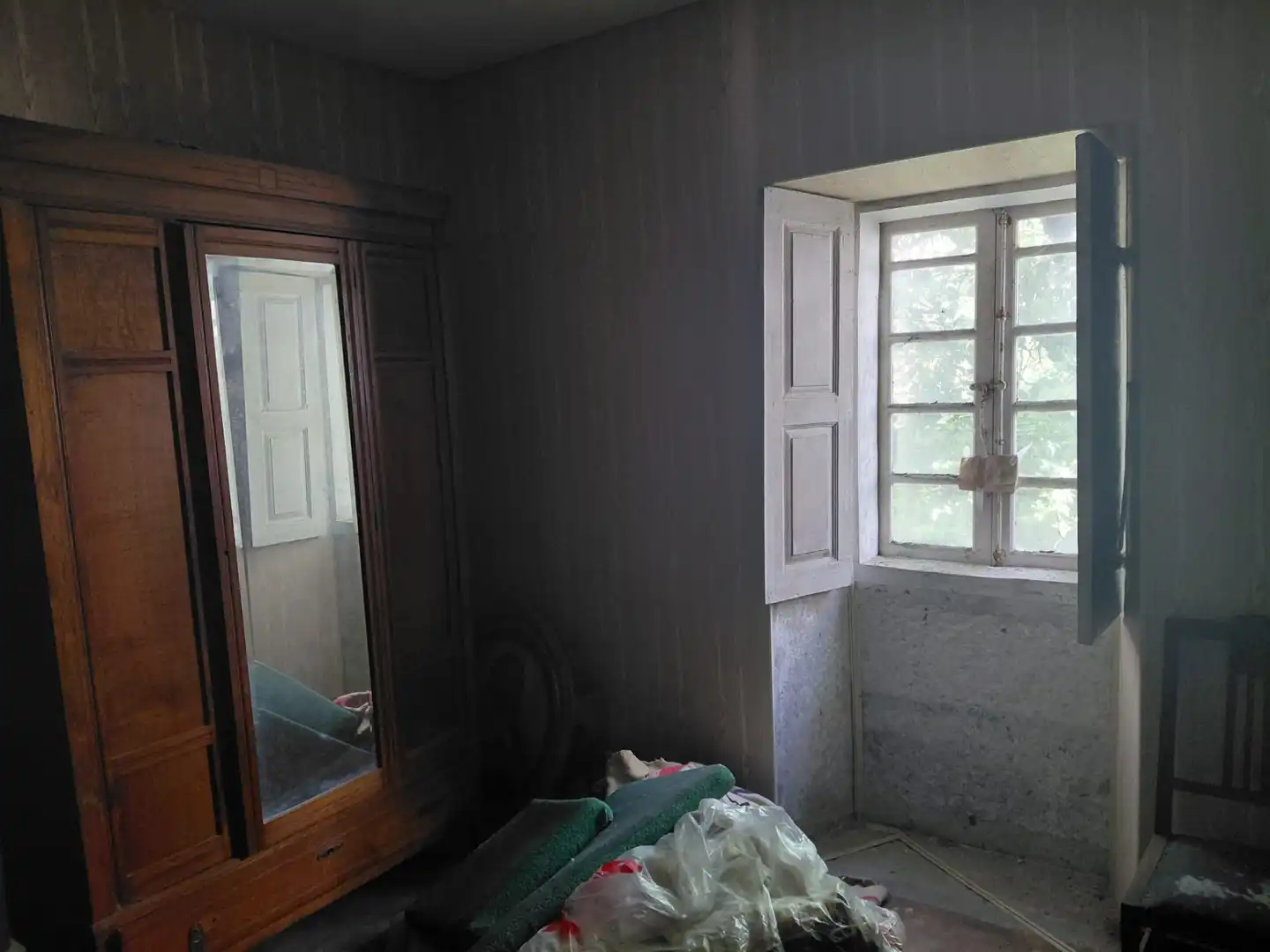 Habitación de Casa adosada en venta en Ponteceso con Jardín privado y Trastero