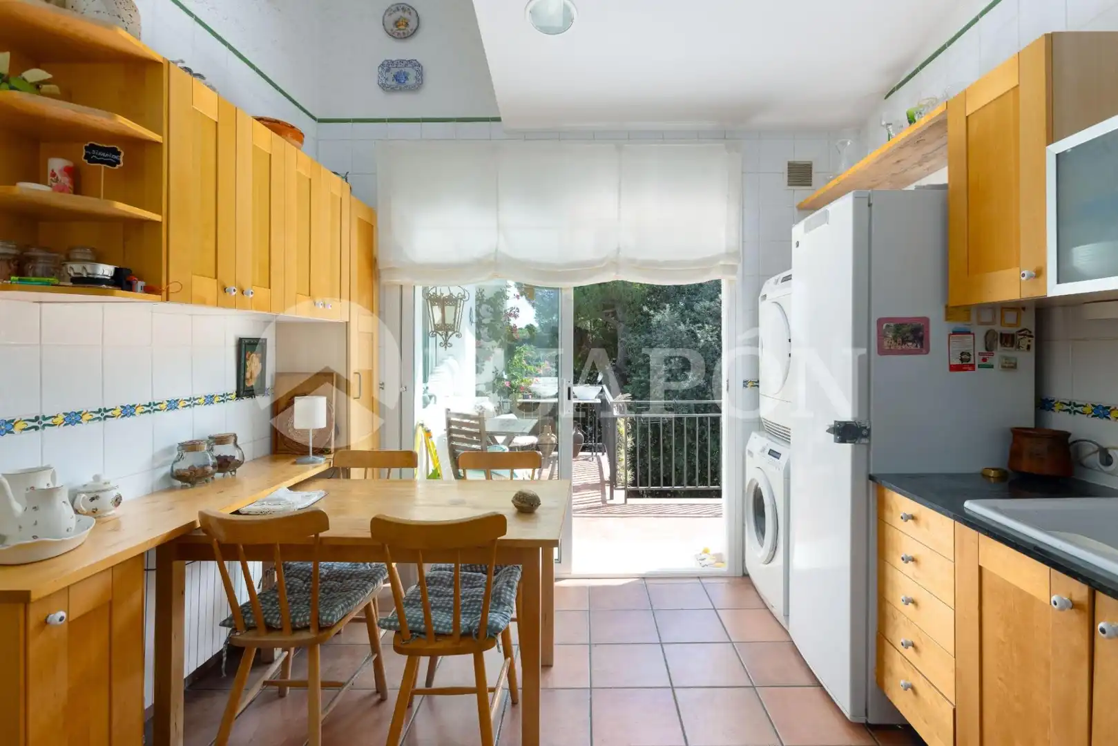 Kitchen of Houses for sale in Alella, Barcelona