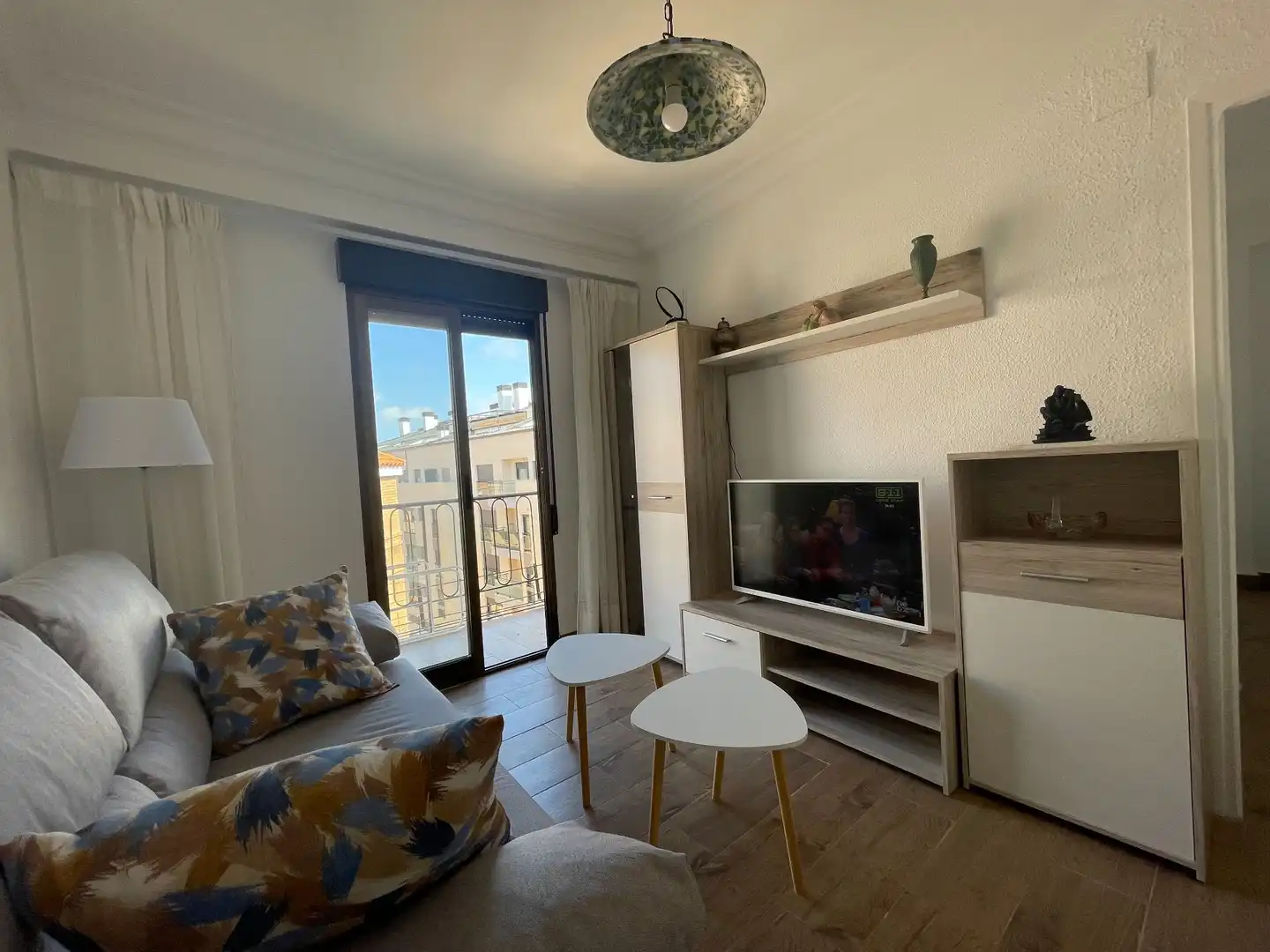 Living room of Flat for rent in Castellón de la Plana / Castelló de la Plana  with Terrace and Furnished