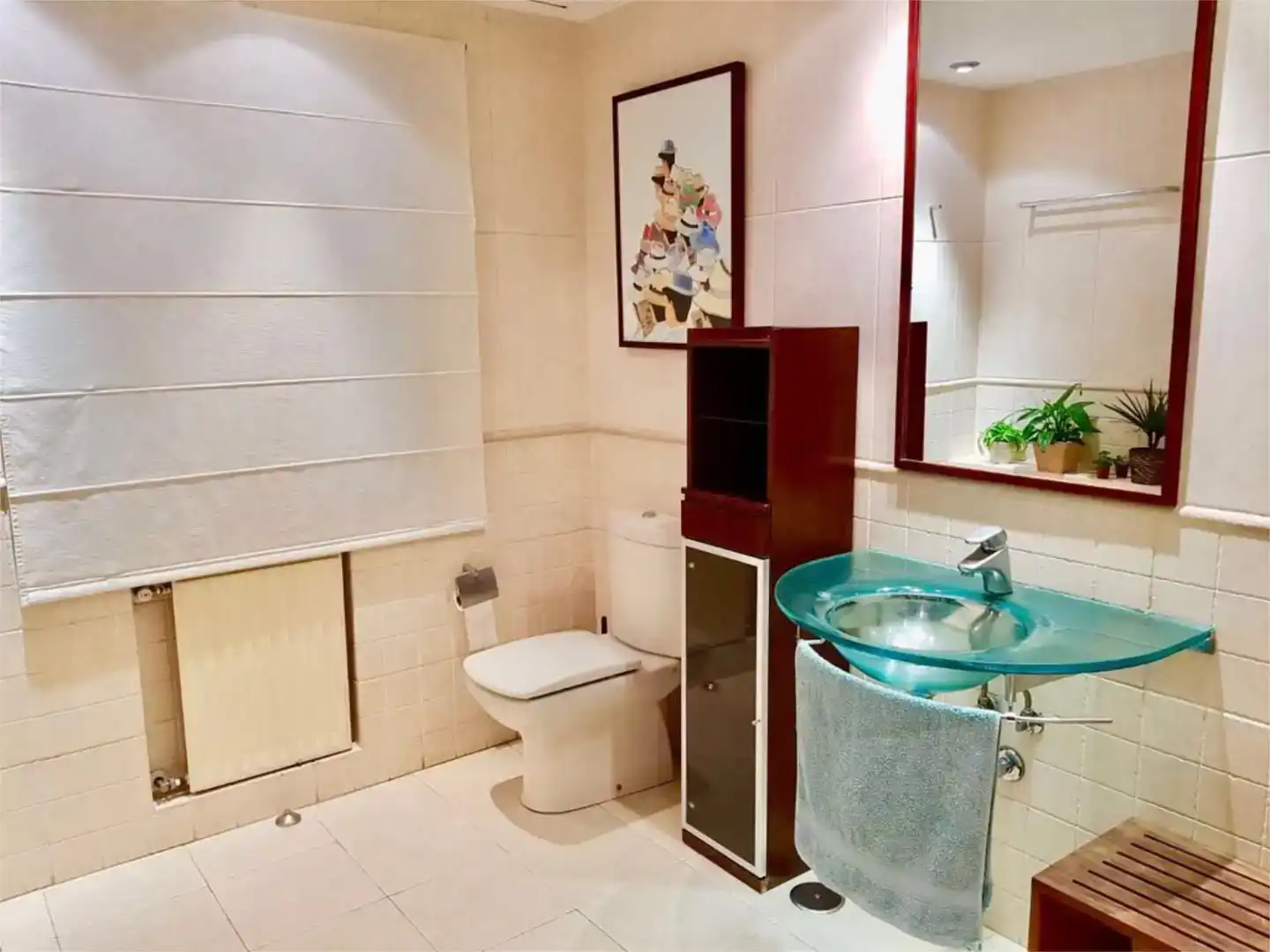 Badezimmer von Wohnung zum Verkauf in  Madrid Capital mit Klimaanlage und Schwimmbad