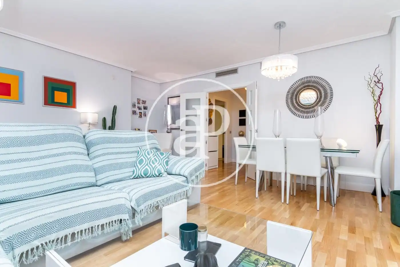 Außenansicht von Wohnung zur Miete in Pozuelo de Alarcón mit Klimaanlage, Heizung und Privatgarten