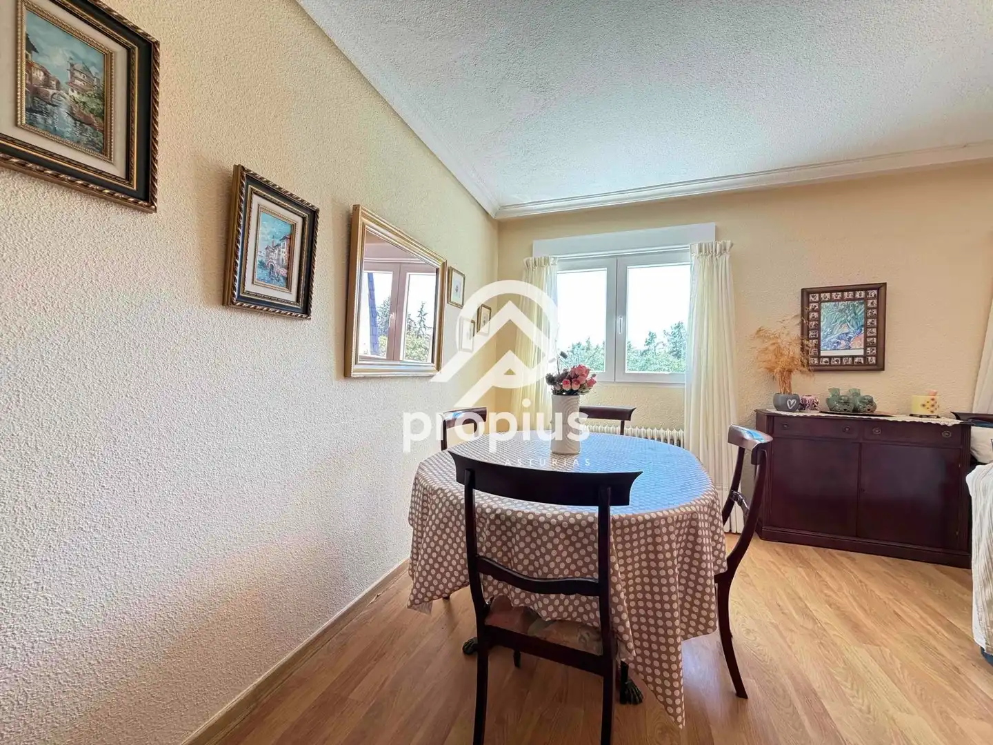 Comedor de Piso en venta en Hoyo de Manzanares con Calefacción, Parquet y Terraza