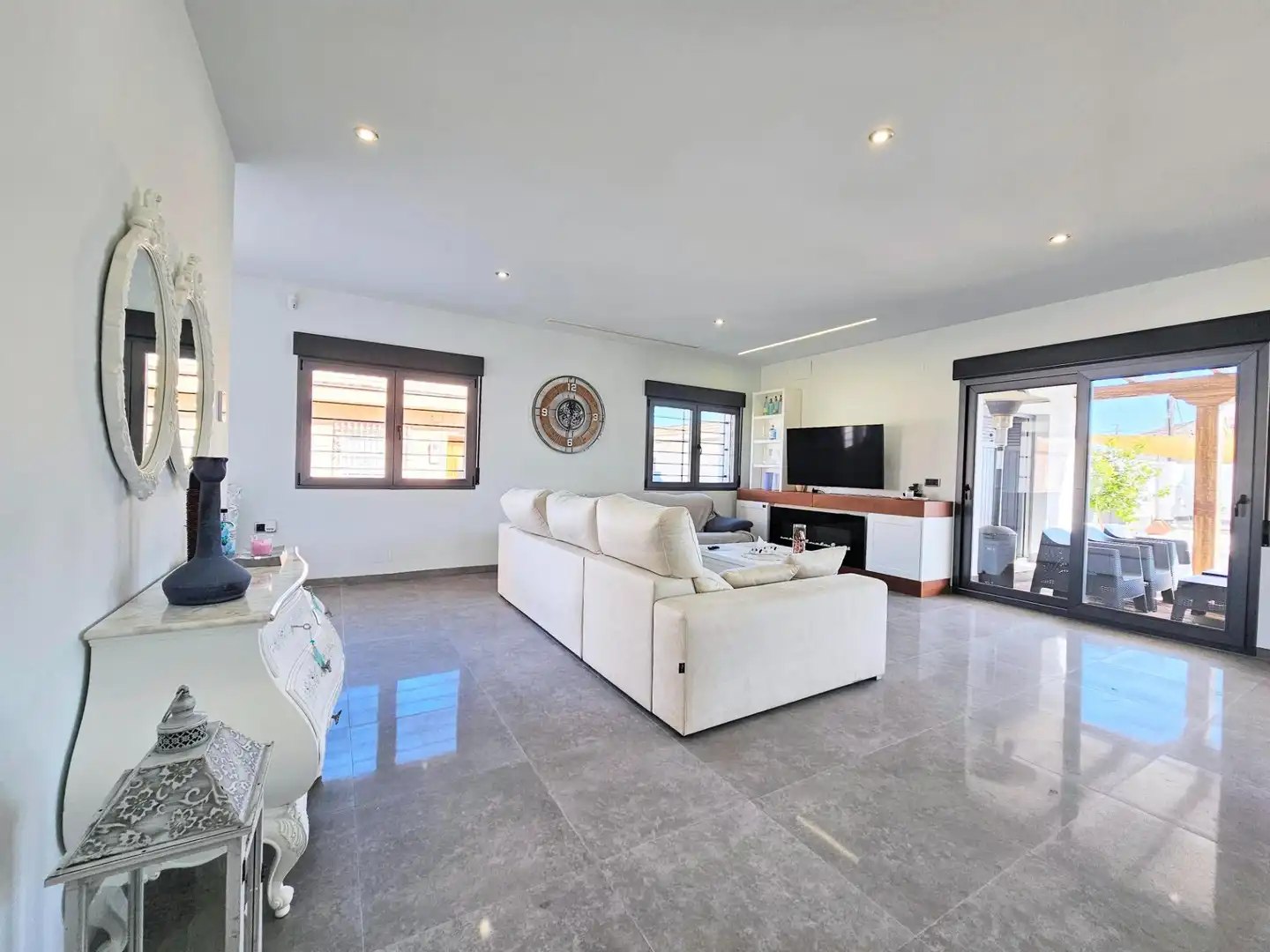 Sala de estar de Casa o chalet en venta en Cartagena con Terraza, Piscina y Amueblado