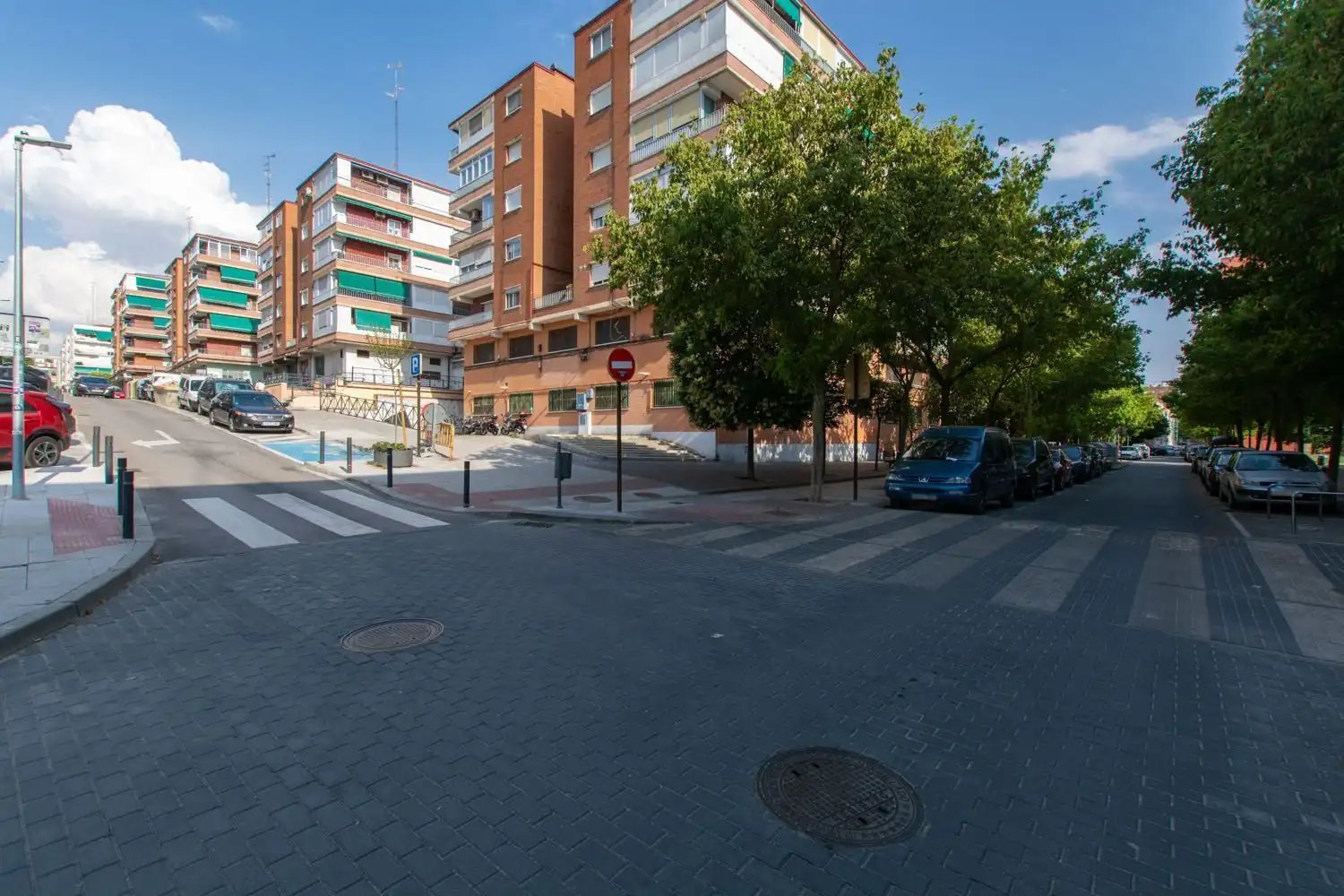 Vista exterior de Pis en venda en Alcorcón amb Aire condicionat, Calefacció i Terrassa