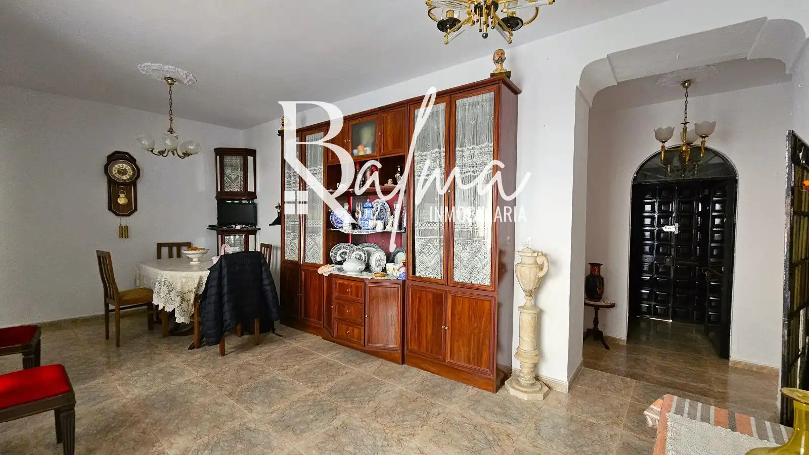 Dining room of Detached homes for sale in Vélez-Málaga  with Terrace, Storage room and Furnished