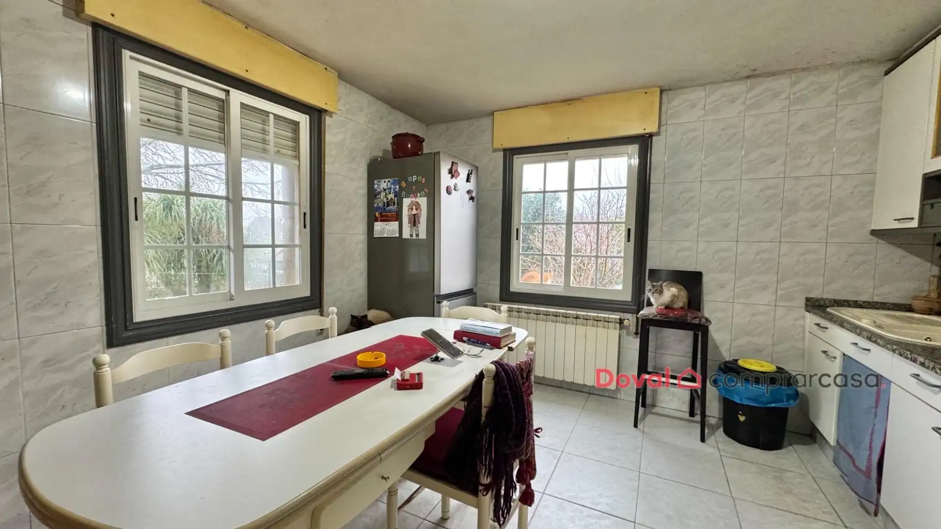 Cocina de Casa o chalet en venta en Vigo  con Calefacción, Jardín privado y Parquet