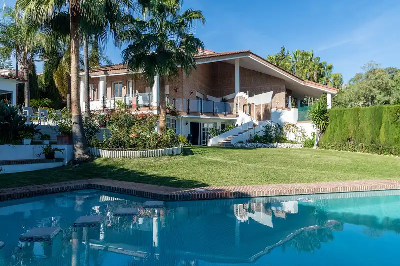 Garden of Houses for rent in Estepona  with Air Conditioner, Private garden and Terrace