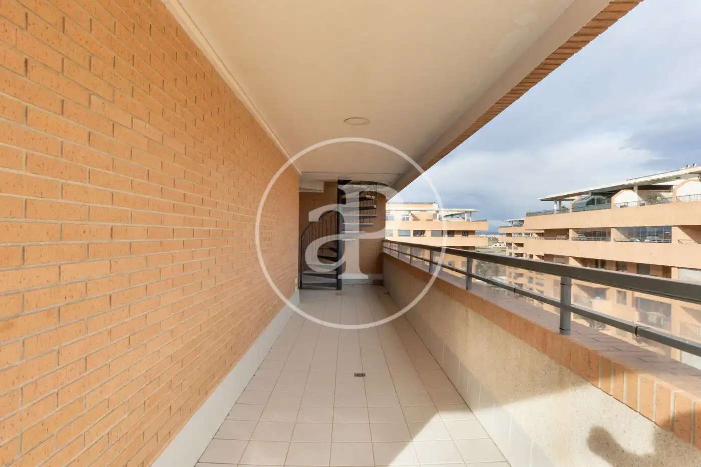 Terrace of Attic for rent in Alboraya  with Air Conditioner, Heating and Private garden