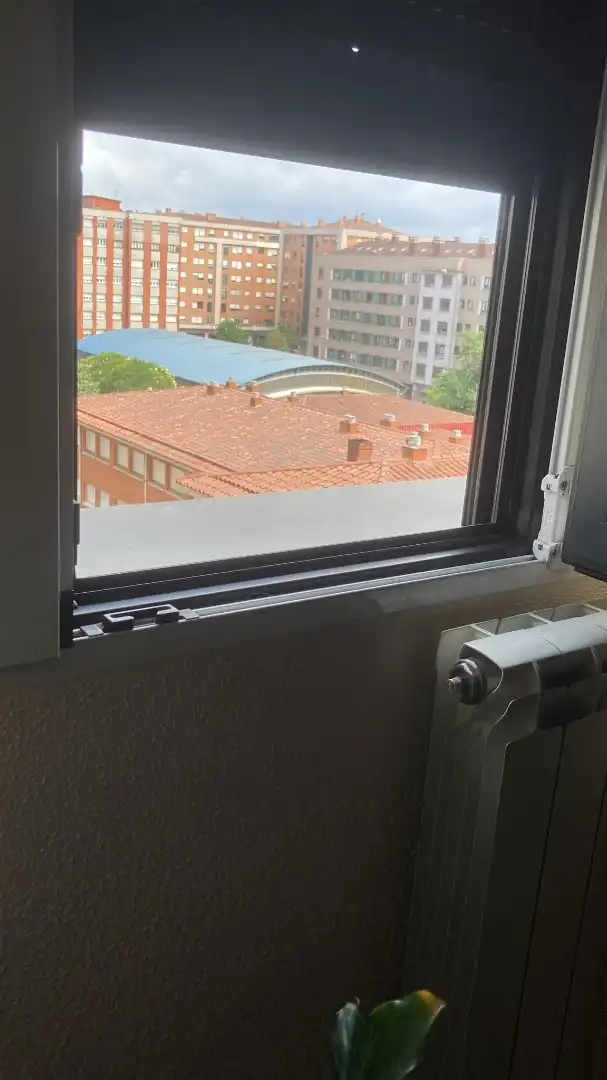Terraza de Piso en venta en Gijón  con Calefacción, Parquet y Amueblado