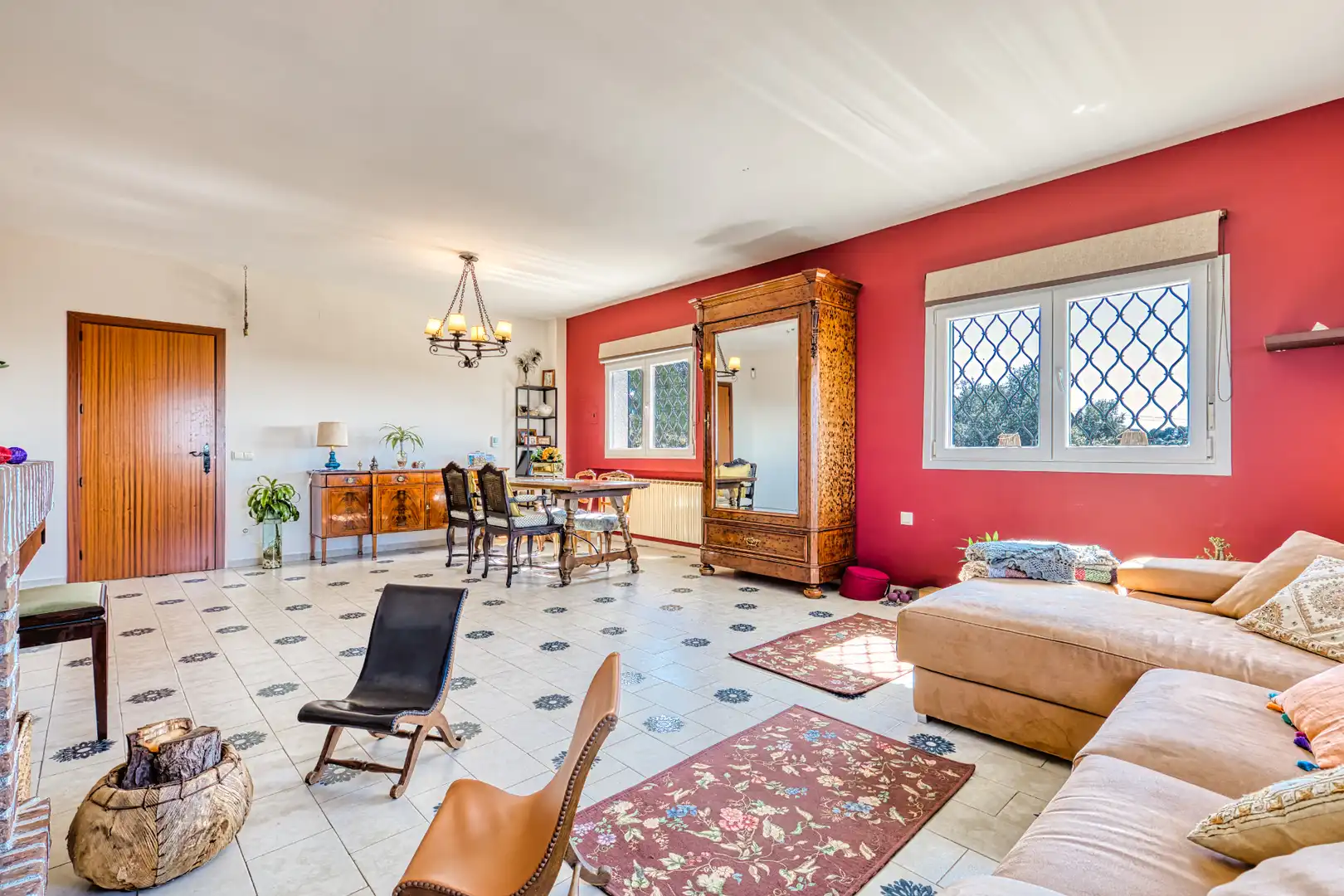 Living room of Houses for sale in Valdemorillo  with Heating, Private garden and Terrace