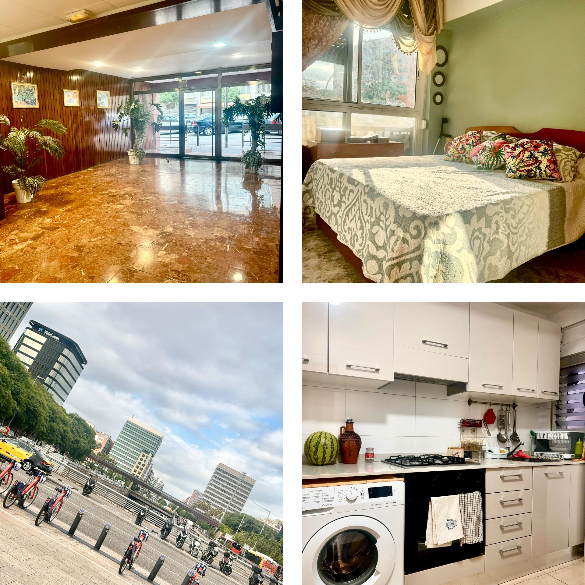 Exterior view of Flat for sale in L'Hospitalet de Llobregat  with Air Conditioner