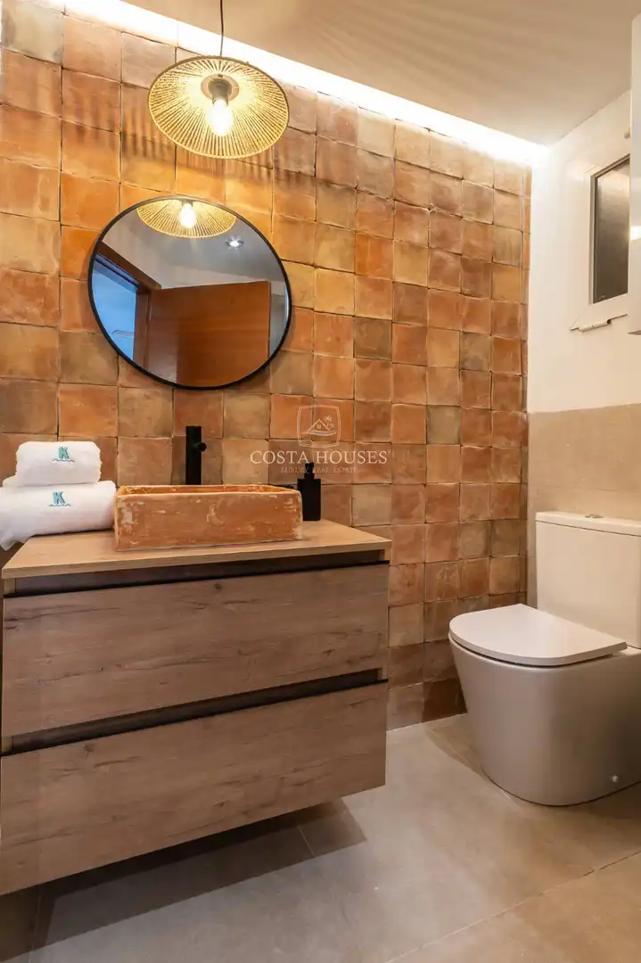 Bany de Apartament en venda en Jávea / Xàbia amb Aire condicionat, Calefacció i Terrassa
