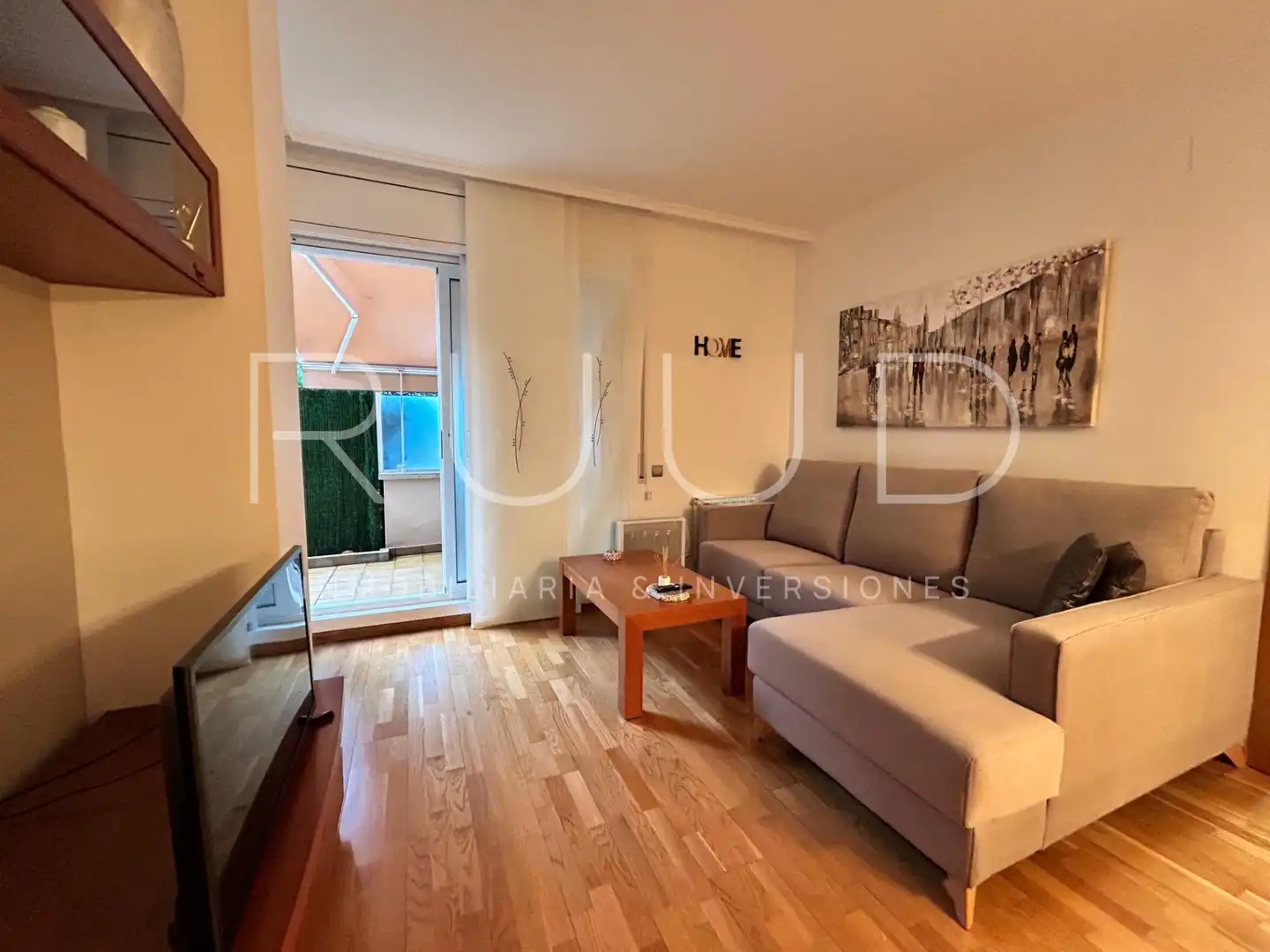 Living room of Flat for sale in Castelldefels  with Air Conditioner, Heating and Private garden