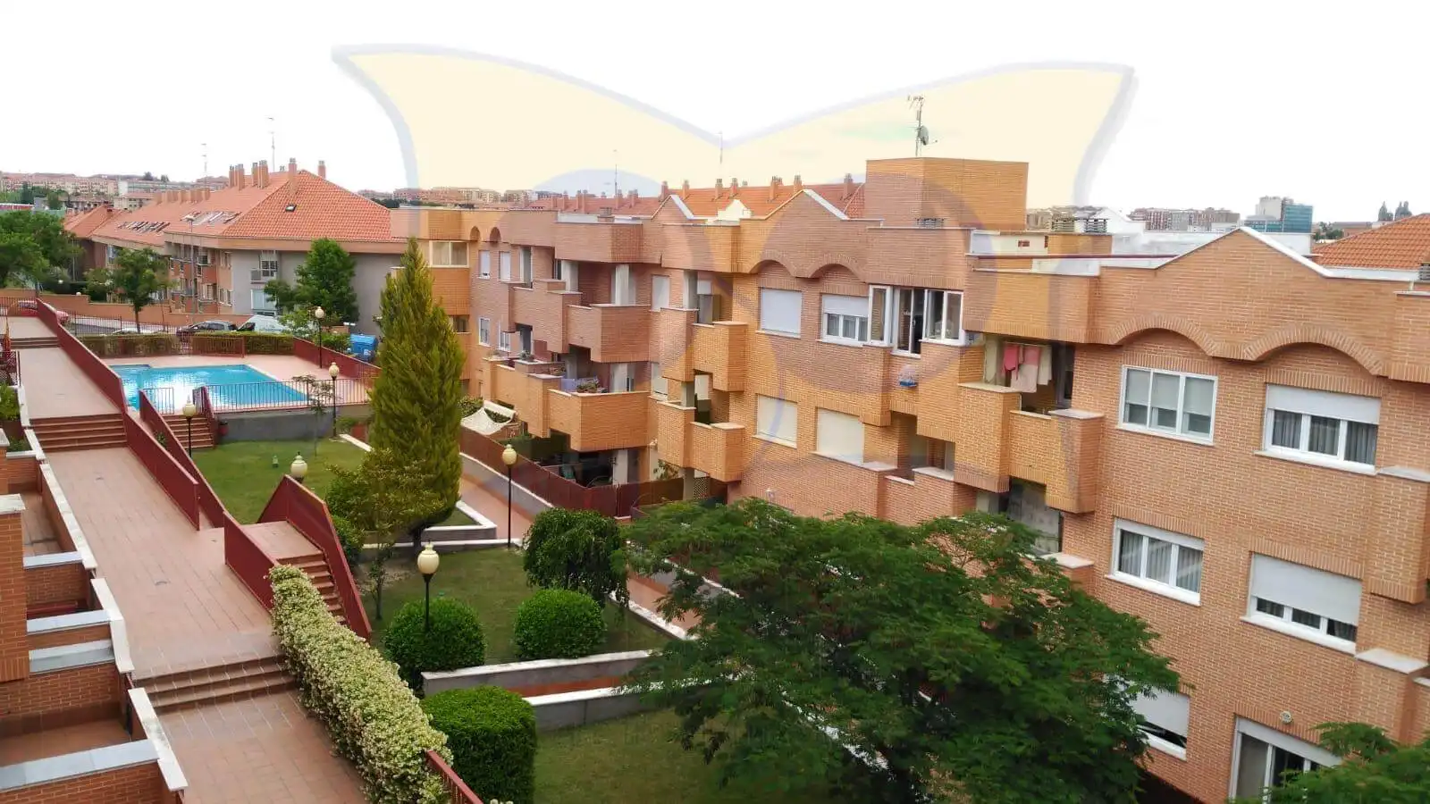 Vista exterior de Piso de alquiler en Salamanca con Aire acondicionado, Calefacción y Terraza