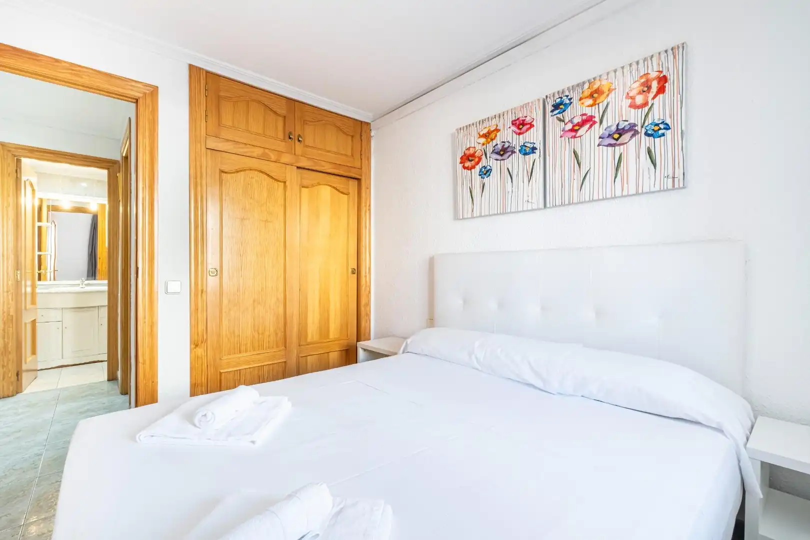 Habitación de Apartamento en venta en Benidorm con Aire acondicionado, Calefacción y Jardín privado