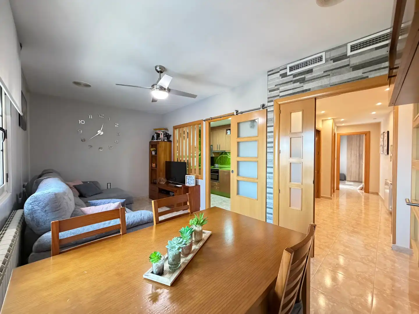 Sala d'estar de Casa o xalet en venda en Caspe amb Aire condicionat, Calefacció i Terrassa