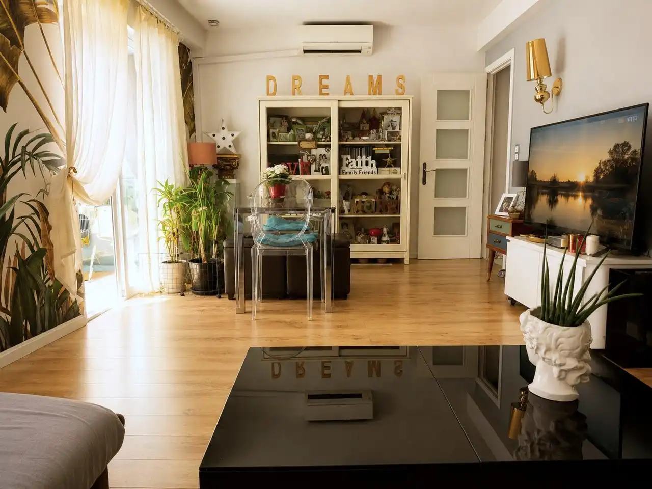 Sala de estar de Piso en venta en Madrid con Aire acondicionado y Terraza
