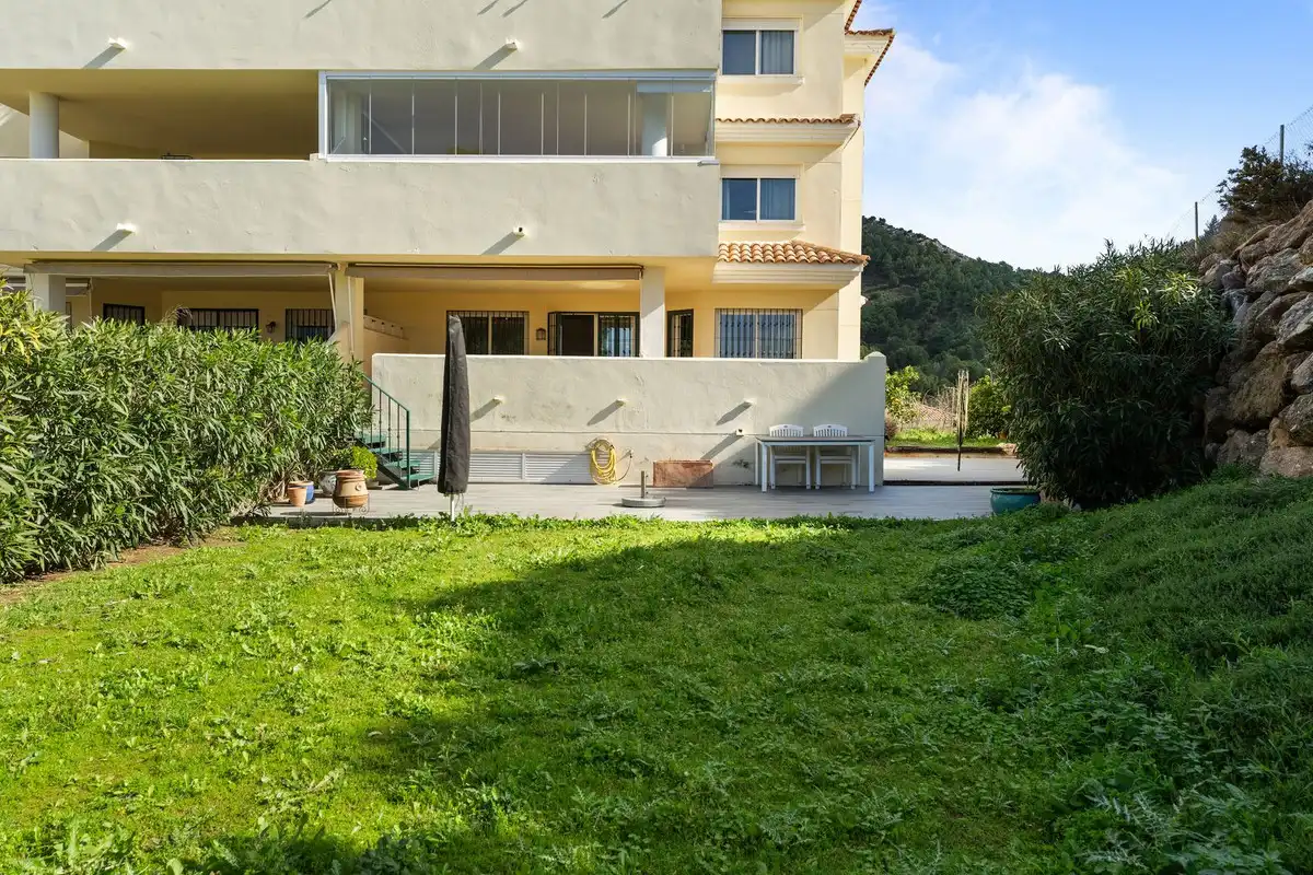 Terrace of Apartments for sale in Mijas  with Air Conditioner, Private garden and Terrace