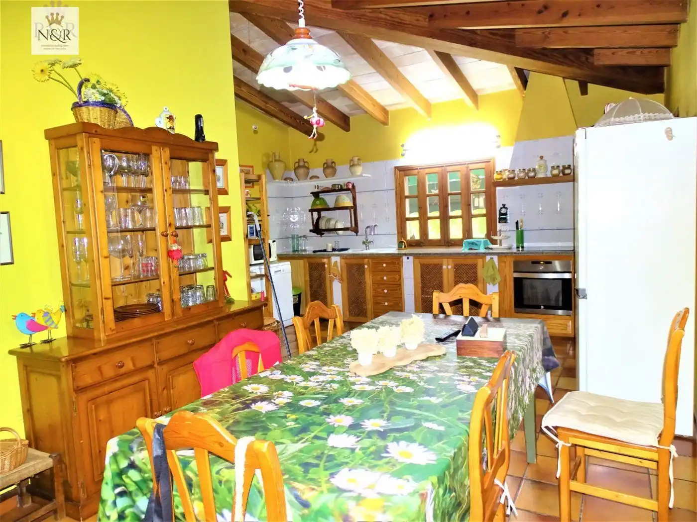 Cuina de Finca rústica en venda en Inca amb Aire condicionat, Calefacció i Jardí privat