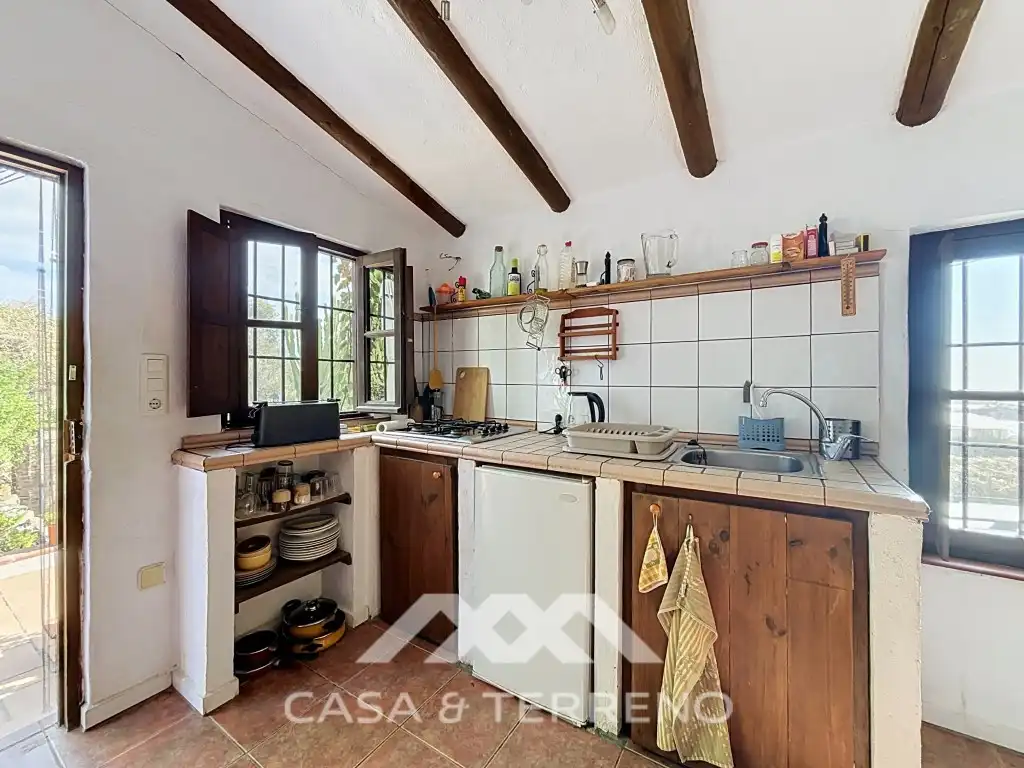 Küche von Haus zum Verkauf in Vélez-Málaga mit Klimaanlage und Terrasse