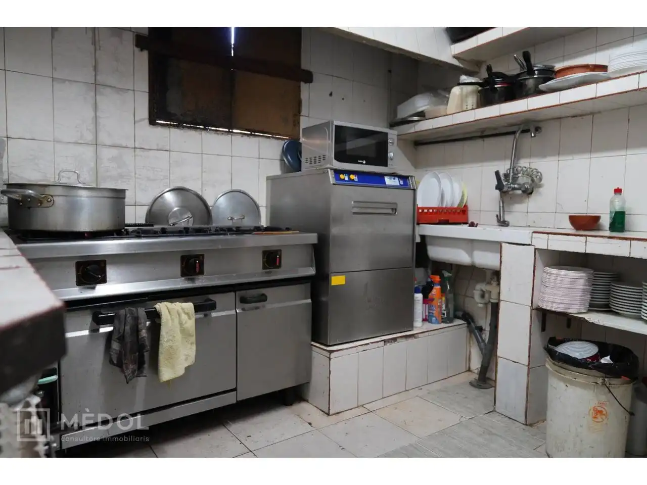 Cocina de Local de alquiler en El Catllar 