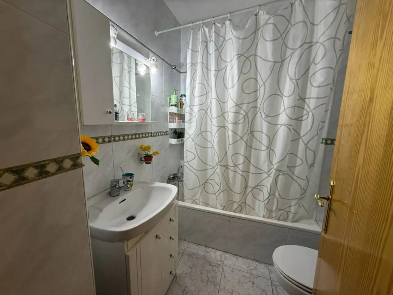 Bathroom of Flat for sale in Archena  with Air Conditioner and Balcony