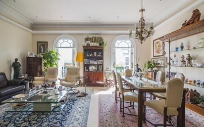 Dining room of Flat for sale in  Barcelona Capital  with Air Conditioner and Balcony