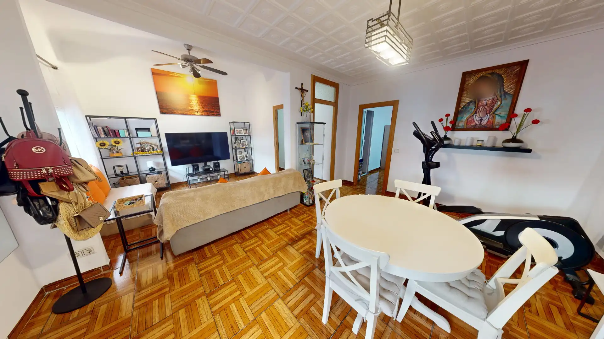 Sala d'estar de Pis en venda en Alicante / Alacant amb Moblat