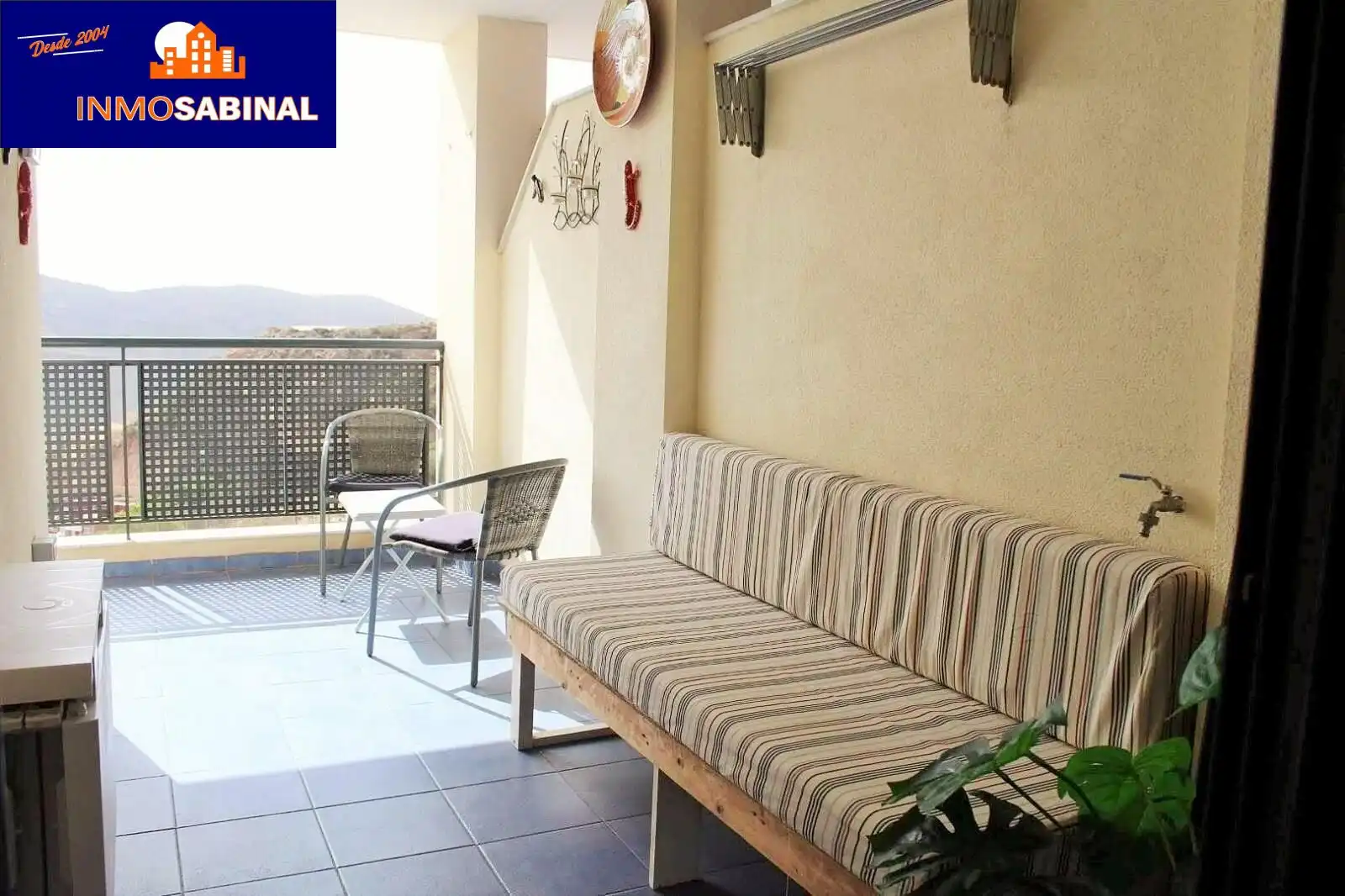 Balcony of Flat for sale in Vícar  with Air Conditioner, Heating and Terrace