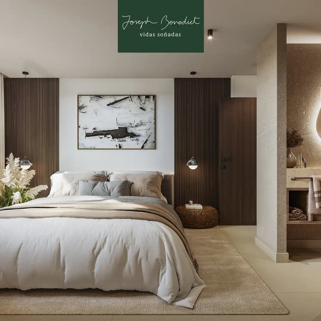 Bedroom of Flat for sale in Castelldefels  with Air Conditioner, Heating and Private garden