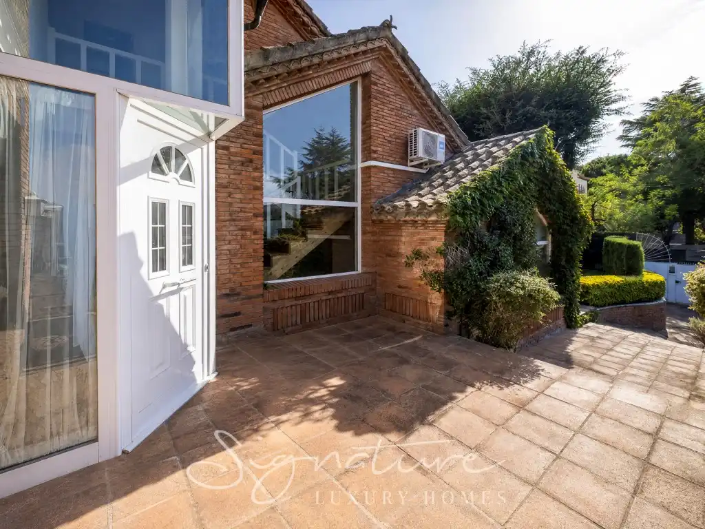 Terraza de Casa o chalet de alquiler en Sant Cugat del Vallès con Aire acondicionado, Jardín privado y Terraza