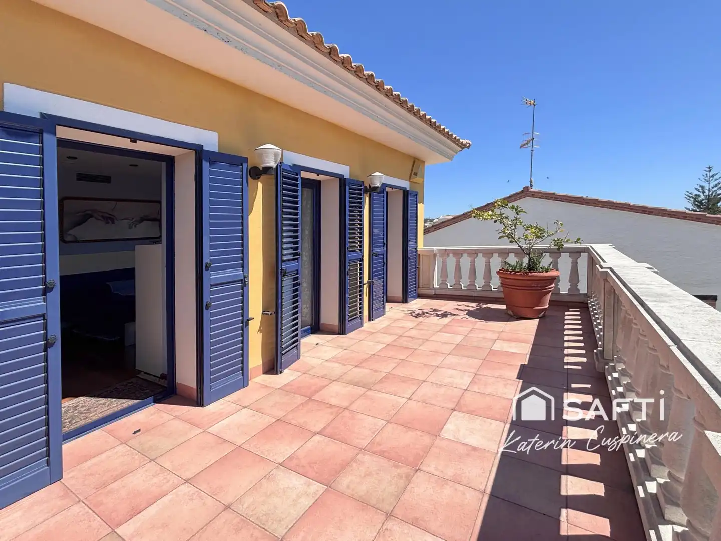 Terrassa de Casa o xalet en venda en El Vendrell amb Calefacció, Terrassa i Piscina