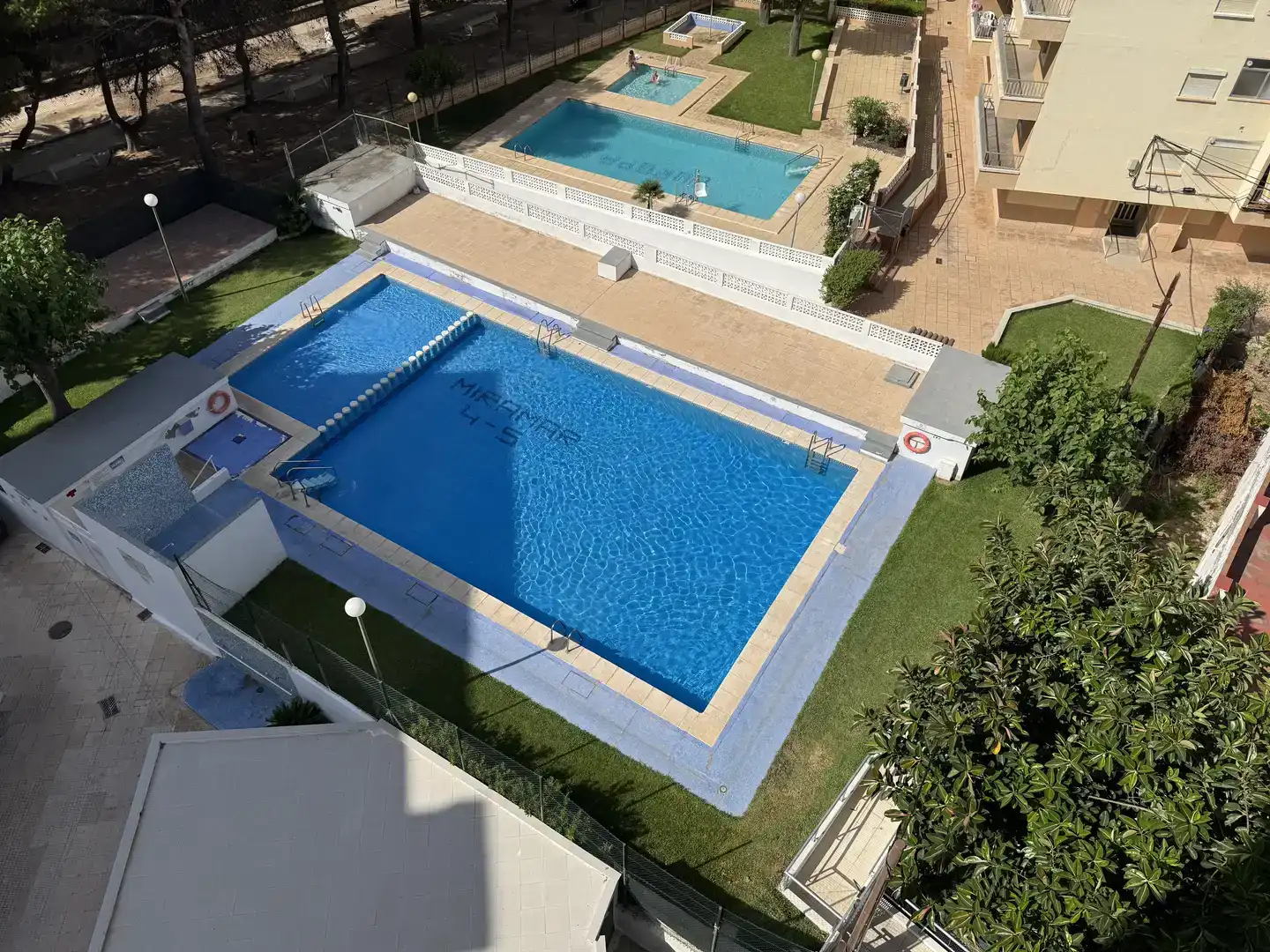 Swimming pool of Flat for sale in Miramar  with Air Conditioner and Swimming Pool