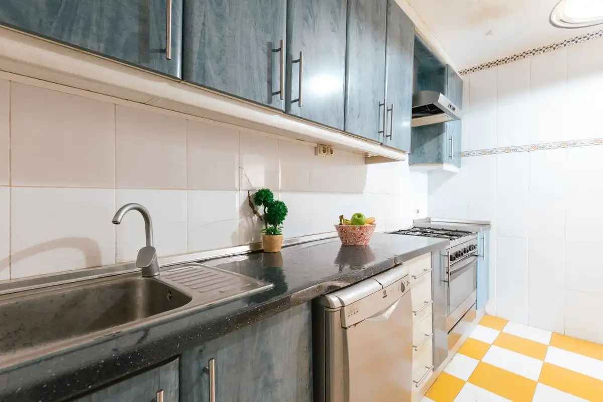 Cocina de Piso en venta en Santa Eulària des Riu con Aire acondicionado, Calefacción y Terraza