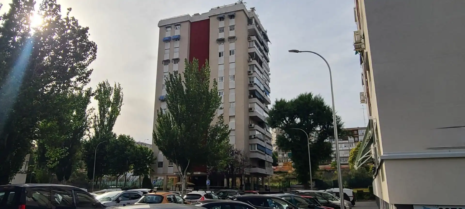 Exterior view of Flat for sale in Madrid  with Heating