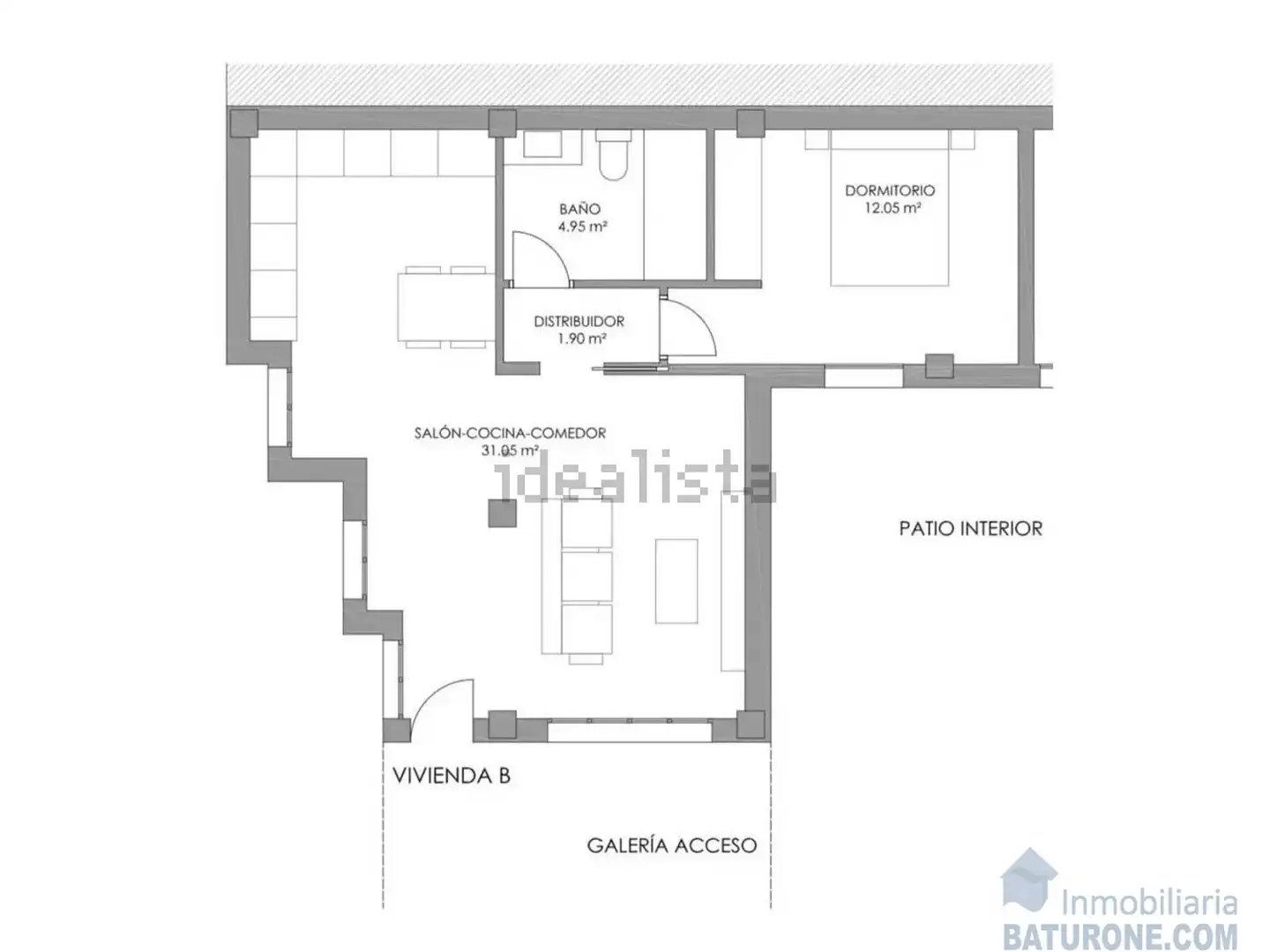 Flat for sale in El Carmen