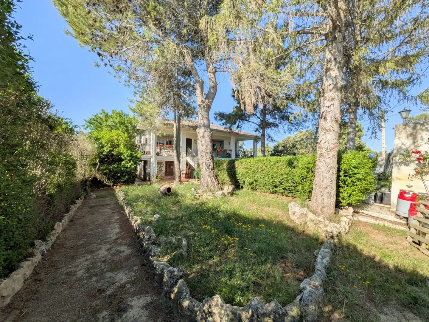 Jardí de Casa o xalet en venda en Escopete
