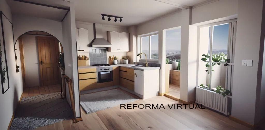 Kitchen of Flat for sale in Alginet  with Heating and Terrace
