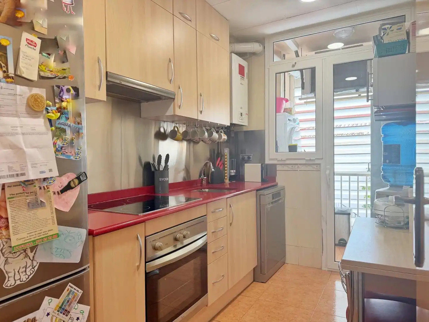 Kitchen of Flat for sale in Roda de Berà  with Air Conditioner, Heating and Parquet flooring