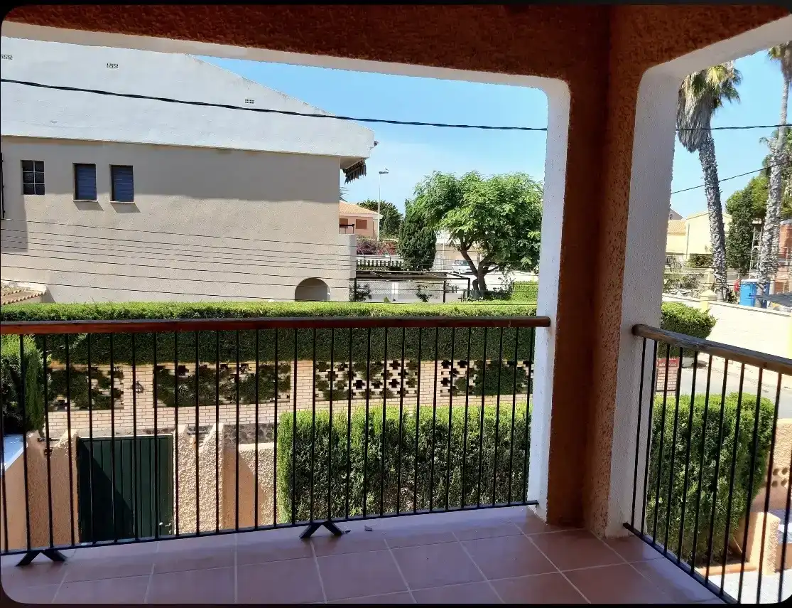 Terraza de Casa o chalet de alquiler en Mazarrón con Aire acondicionado, Jardín privado y Trastero