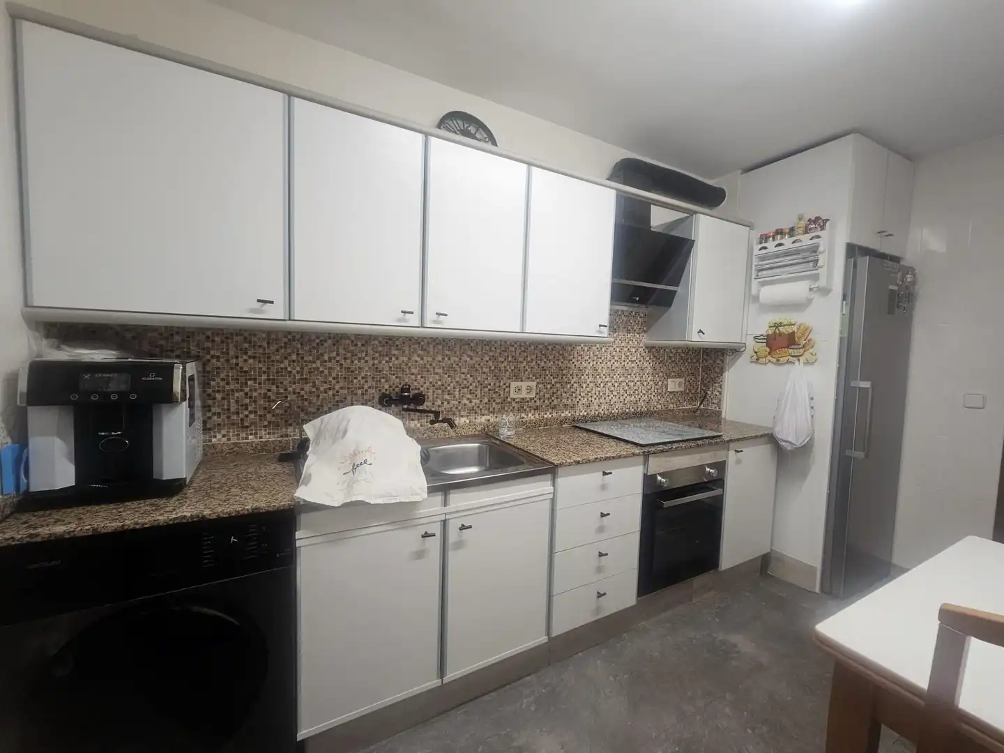 Kitchen of Flat for sale in Alcanar  with Air Conditioner, Private garden and Terrace
