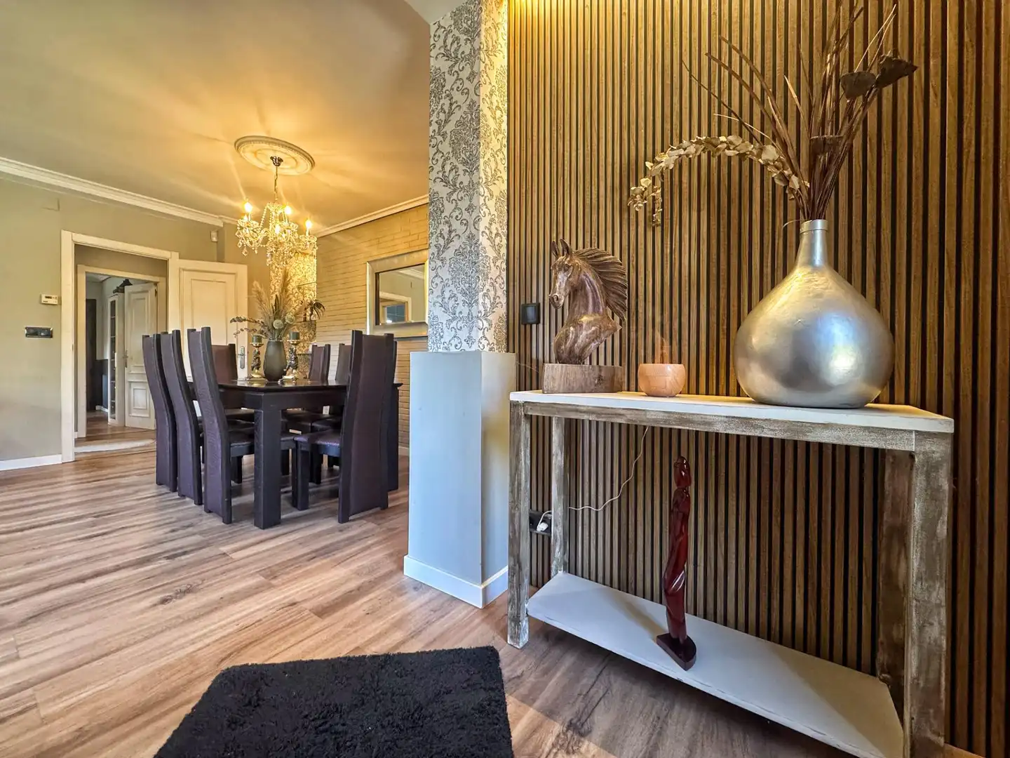 Dining room of Houses for sale in Lalín  with Heating, Private garden and Terrace