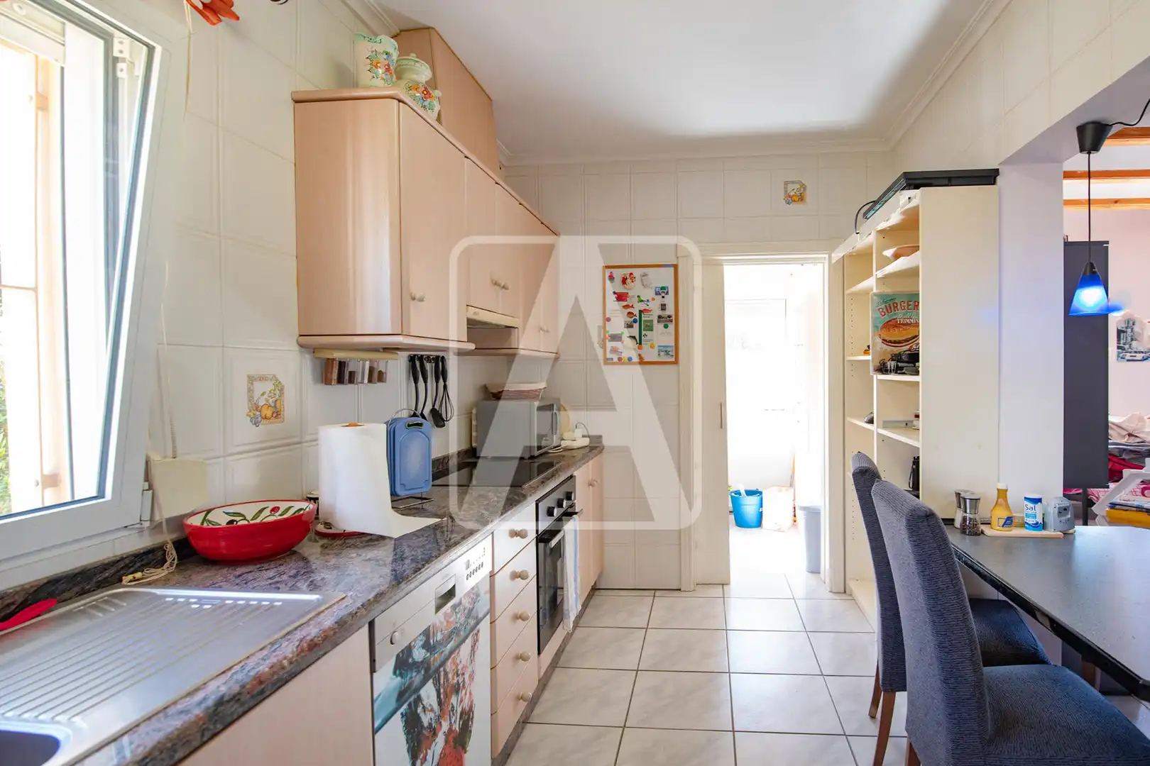 Cocina de Casa o chalet en venta en Benissa con Aire acondicionado, Calefacción y Jardín privado