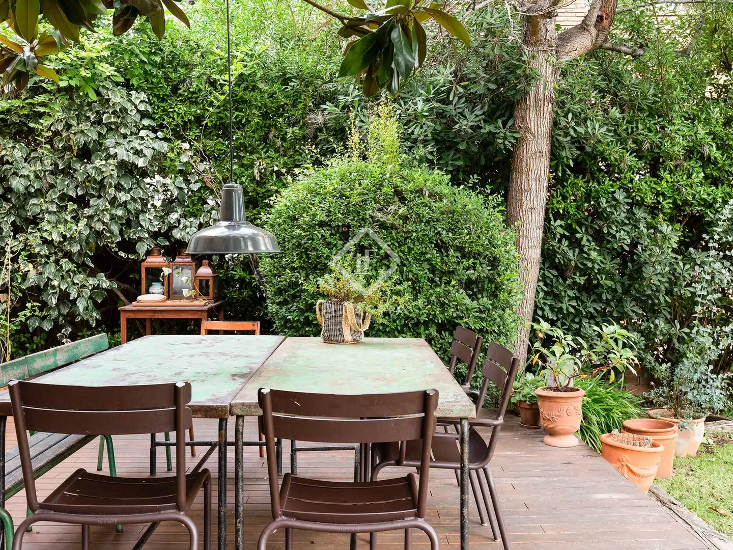 Terrace of Houses for sale in Sant Cugat del Vallès  with Air Conditioner, Private garden and Storage room